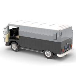 Lego MOC Volkswagen T2 Kastenwagen Barista