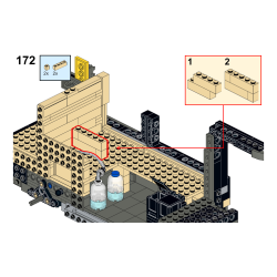 Lego MOC Volkswagen T2 Kastenwagen Barista