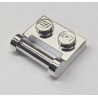 48336 Plate Modified 1x2 with Bar Handle on Side - Closed Ends