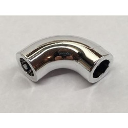 25214 Brick Round 1x1 d. 90 Degree Elbow Macaroni - No Stud - Type 2 - Axle Hole