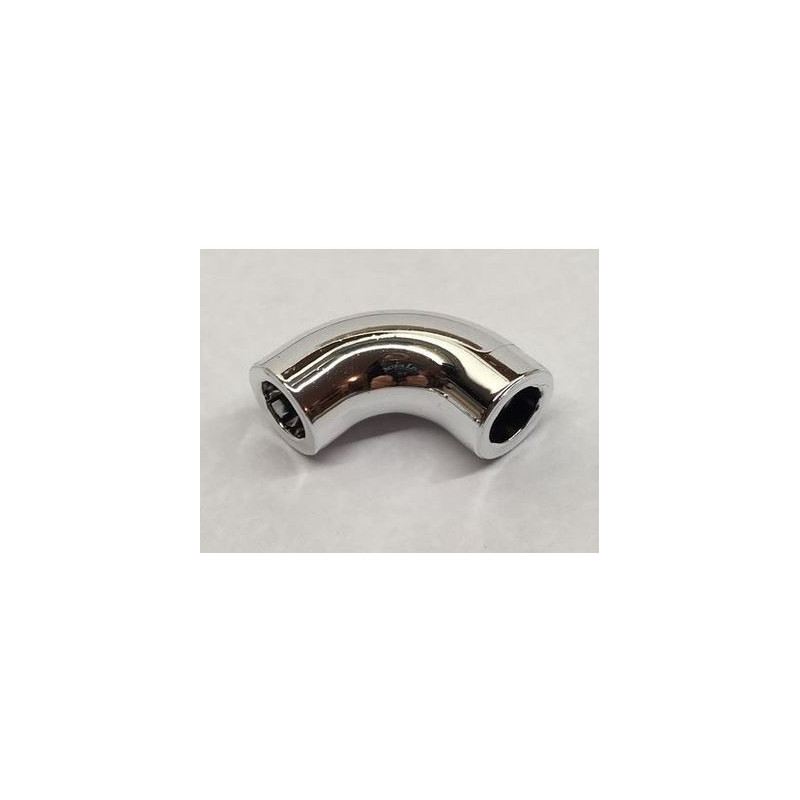 25214 Brick Round 1x1 d. 90 Degree Elbow Macaroni - No Stud - Type 2 - Axle Hole