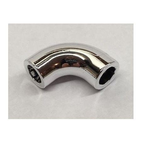 25214 Brick Round 1x1 d. 90 Degree Elbow Macaroni - No Stud - Type 2 - Axle Hole