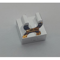 15712 Tile Modified 1x1 with Open O Clip