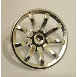 62701 Wheel Cover 9 Spoke - 24mm D. - for Wheels 55982 and 56145