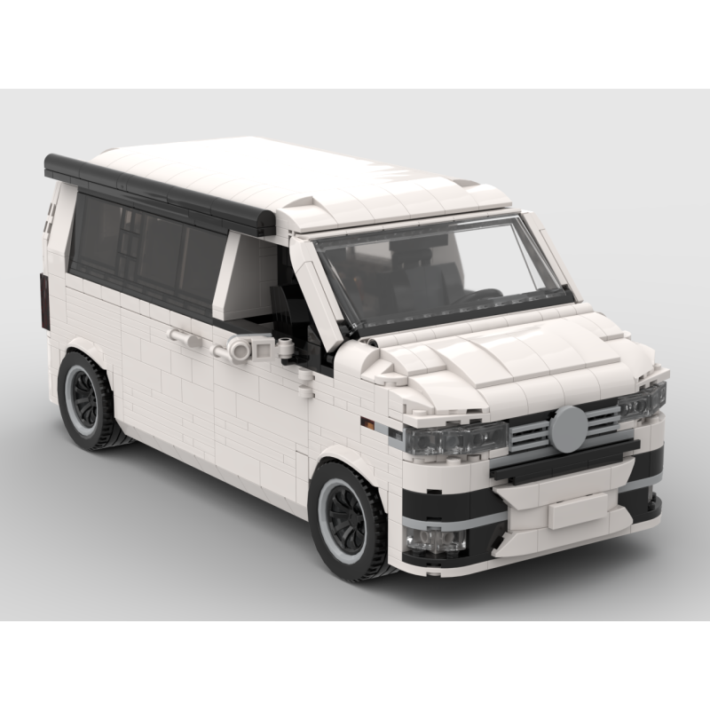 Lego MOC Volkswagen T6.1 California - White