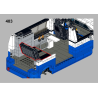 Lego MOC Volkswagen T6.1 California - Blue / White
