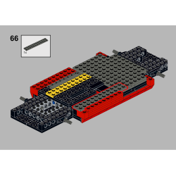 Lego MOC Volkswagen T6.1 California - Red / White