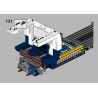 Lego MOC Volkswagen T2 Autotransporter - Dark Blue / White