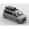 Lego MOC Volkswagen T5 Caravelle - Dark Bluish Gray / Light Bluish Gray