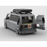 Lego MOC Volkswagen T5 Caravelle - Dark Bluish Gray / Light Bluish Gray