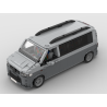 Lego MOC Volkswagen T5 Caravelle - Dark Bluish Gray / Light Bluish Gray
