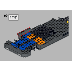 Lego MOC Volkswagen T5 Caravelle - Dark Bluish Gray / Light Bluish Gray