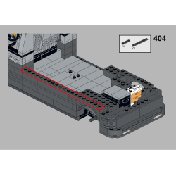 Lego MOC Volkswagen T5 Caravelle - Dark Bluish Gray / Light Bluish Gray