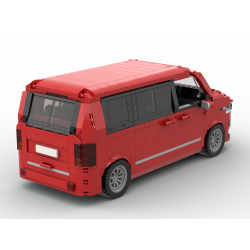 Lego MOC Volkswagen T6.1 Multivan - Red