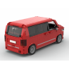 Lego MOC Volkswagen T6.1 Multivan - Red