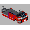 Lego MOC Volkswagen T6.1 Multivan - Red