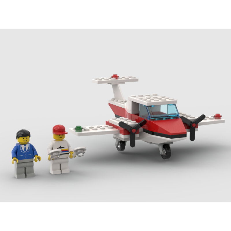 LEGO® 6687 "Turbo Prop I" - Bauanleitung