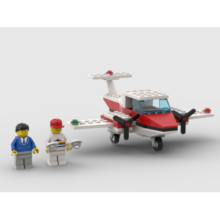 LEGO® 6687 "Turbo Prop I" - Bauanleitung