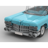 Lego MOC 1959 Cadillac Coupe de Ville - medium azure