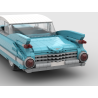 Lego MOC 1959 Cadillac Coupe de Ville - medium azure
