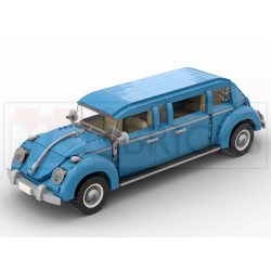 Lego MOC Volkswagen Beetle - Stretch Limo