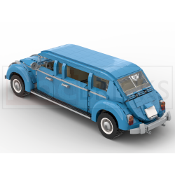 Lego MOC Volkswagen Beetle - Stretch Limo