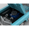 Lego MOC 1959 Cadillac Coupe de Ville - medium azure