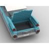 Lego MOC 1959 Cadillac Coupe de Ville - medium azure