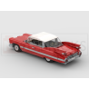 Lego MOC 1959 Cadillac Coupe de Ville - red