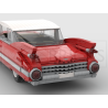 Lego MOC 1959 Cadillac Coupe de Ville - red