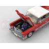 Lego MOC 1959 Cadillac Coupe de Ville - red