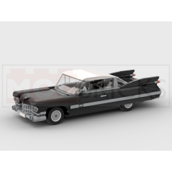 Lego MOC 1959 Cadillac Coupe de Ville - black