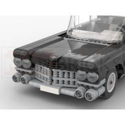 Lego MOC 1959 Cadillac Coupe de Ville - black