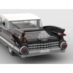 Lego MOC 1959 Cadillac Coupe de Ville - black