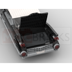 Lego MOC 1959 Cadillac Coupe de Ville - black