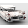 Lego MOC 1959 Cadillac Coupe de Ville - white