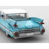Lego MOC 1959 Cadillac Coupe de Ville - medium azure