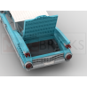 Lego MOC 1959 Cadillac Coupe de Ville - medium azure