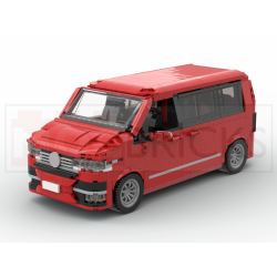 Lego MOC Volkswagen T6.1 Multivan - Red