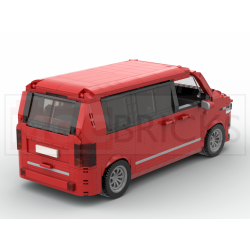 Lego MOC Volkswagen T6.1 Multivan - Red