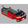Lego MOC Volkswagen T6.1 Multivan - Red