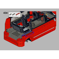 Lego MOC Volkswagen T6.1 Multivan - Red