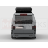 Lego MOC Volkswagen T5 Caravelle - Dark Bluish Gray / Light Bluish Gray