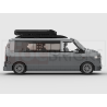 Lego MOC Volkswagen T5 Caravelle - Dark Bluish Gray / Light Bluish Gray