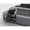 Lego MOC Volkswagen T5 Caravelle - Dark Bluish Gray / Light Bluish Gray