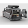 Lego MOC Volkswagen T5 Caravelle - Dark Bluish Gray / Light Bluish Gray