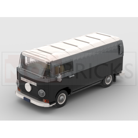 Lego MOC Volkswagen T2 Kastenwagen Barista
