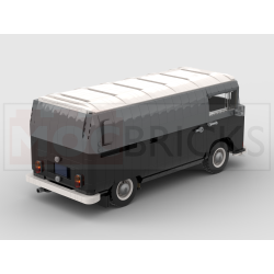 Lego MOC Volkswagen T2 Kastenwagen Barista