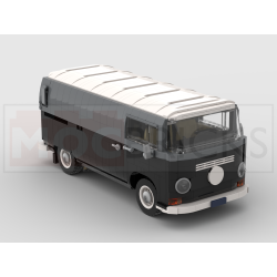 Lego MOC Volkswagen T2 Kastenwagen Barista