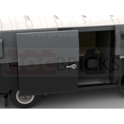 Lego MOC Volkswagen T2 Kastenwagen Barista